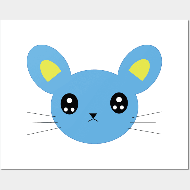 Cutie Mouse Wall Art by wny2017